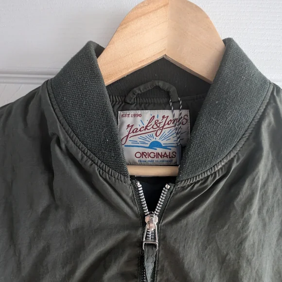 Green Bomber Jacket - Picture 4 of 7